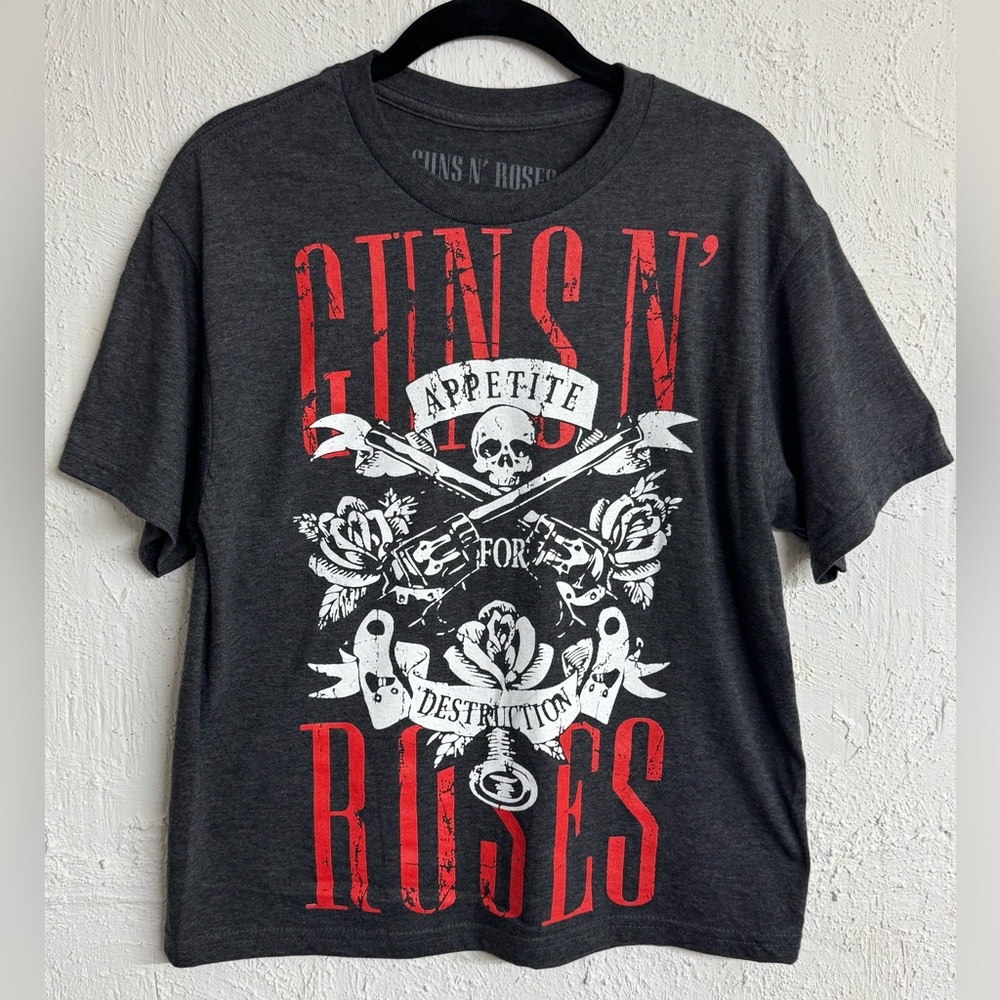 Guns N' Roses Appetite For Destruction Short Sleeve Graphic Tee Size Large